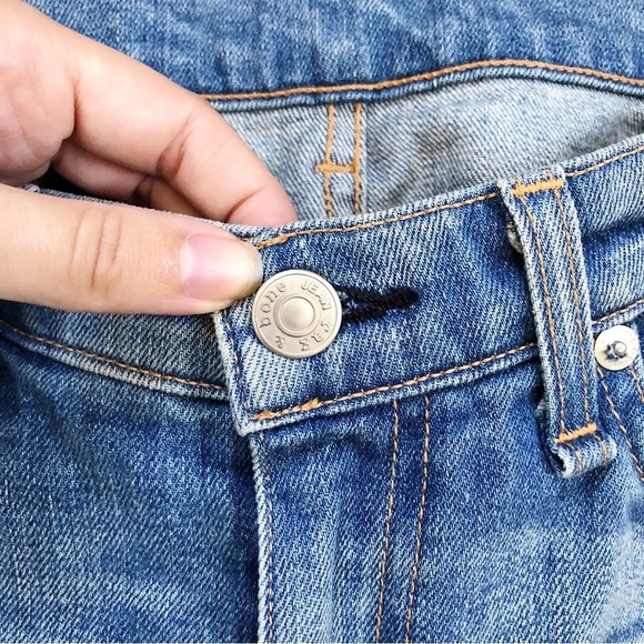 rag & bone • The Skinny Racer Relay jeans stripe slim zipper ankle low rise fade - Picture 8 of 14